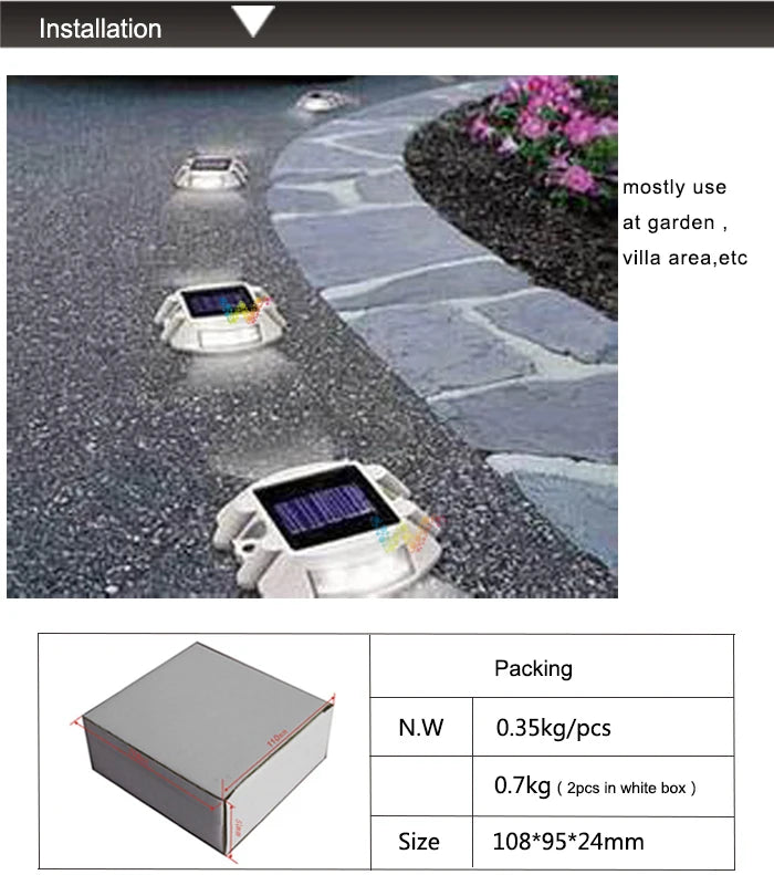 Solarglow™ Driveway Lights