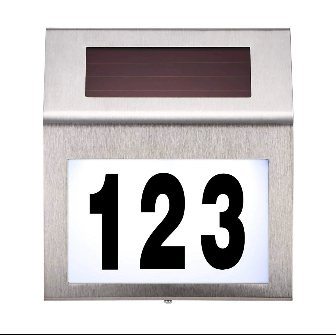 After Dark Solar Address Lights