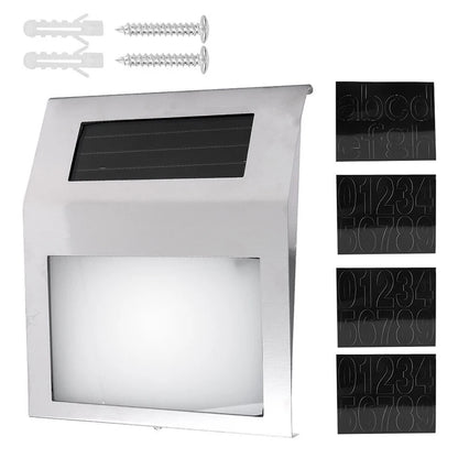 After Dark Solar Address Lights