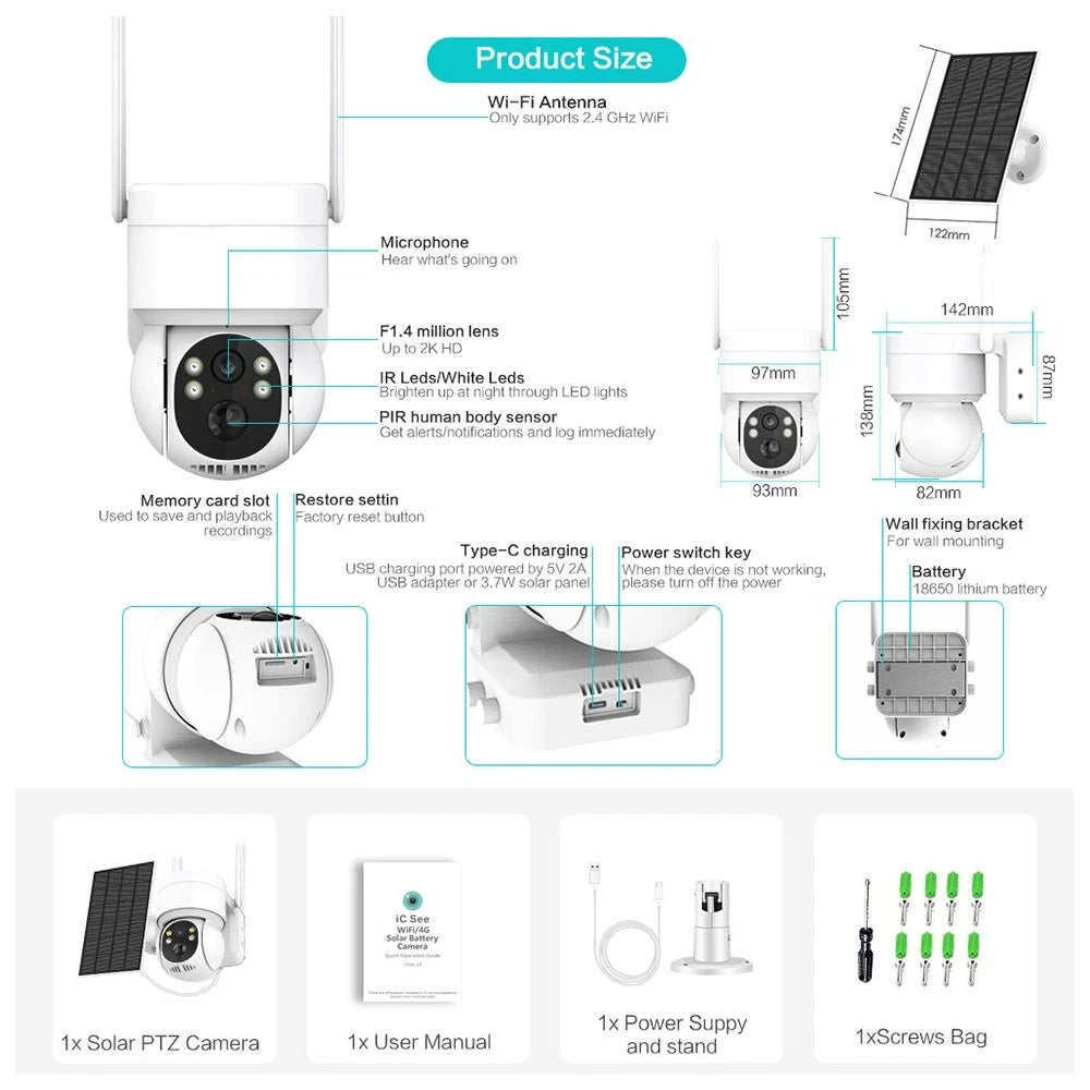 Solar Security Camera